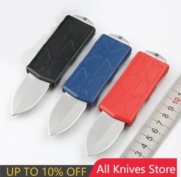 Мини нож Exocet летающая рыба клипса для Ремня Брелок Двойное действие подарок на