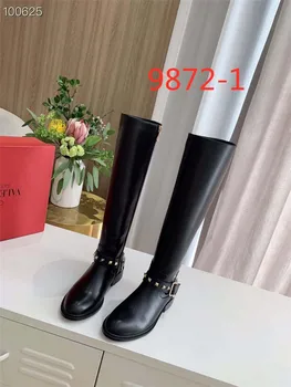 

ZO86 Valentino- Brand Boots Men's Shoes Women's Shoes Highest Quality Genuine Leather Material Original Packaging