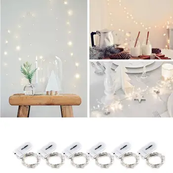 

Copper Wire Festival Supply Waterproof Fairy Lights Light String Beautiful Modern Warm Romantic Holiday Lighting