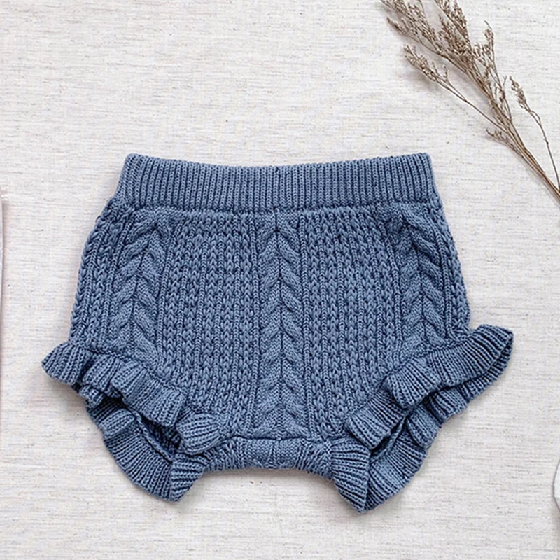 Children Clothing Kids PP Shorts Baby Boys Girls Knitting Shorts Baby Boy Girl Pants Autumn Spring Girl Knit Pants