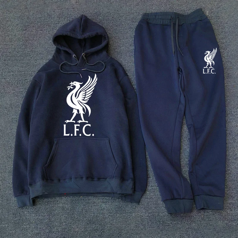2020 brand clothing men's casual sweatshirt cotton men's sportswear hoodie two-piece suit + pants sweatshirt set 2020 brand clothing men's casual sweatshirt cotton men's sportswear hoodie two-piece suit + pants sweatshirt set