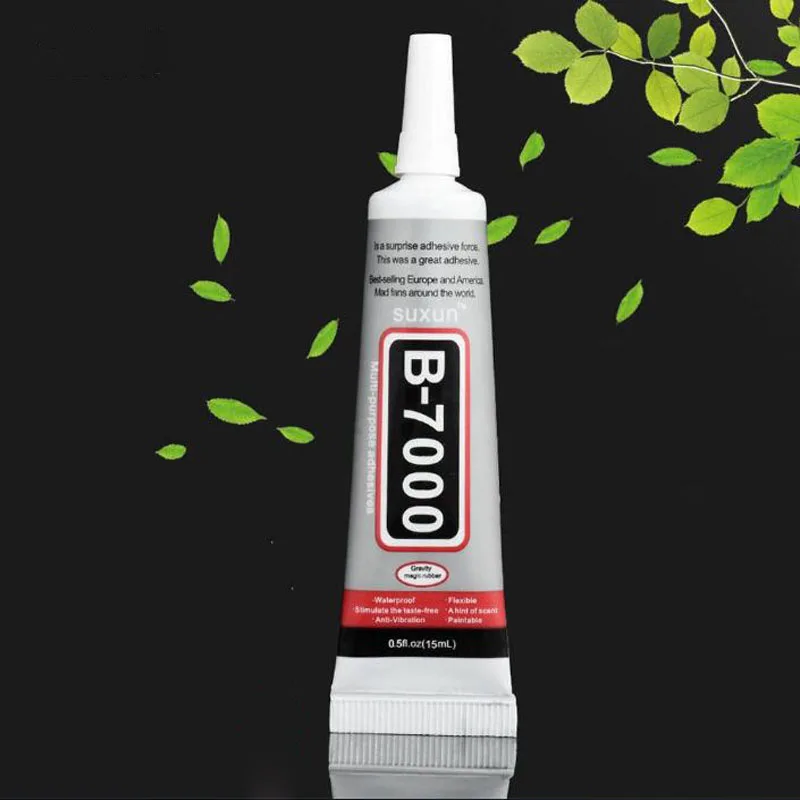 

1 pc 25ml B-7000 Best Multi Purpose Glue Adhesive Epoxy Resin DIY Crafts Glass Touch Screen Cell Phone Super Glue B7000 Nail Gel