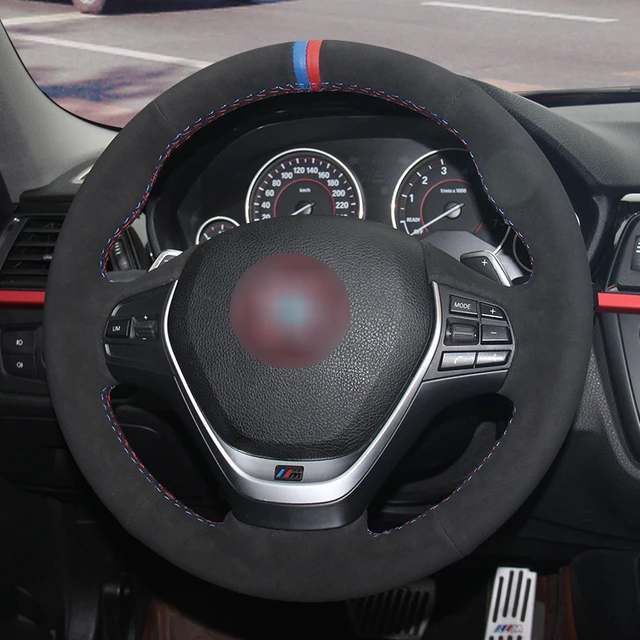 MODE Couvre volant en daim personnalisé pour les modèles BMW Série E  M-Sport et M