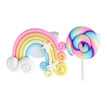 Украшение на выходе автомобиля освежитель воздуха автомобильный Стайлинг леденец и Радуга автомобильный ароматизатор для леди/девушки украшения твердые духи