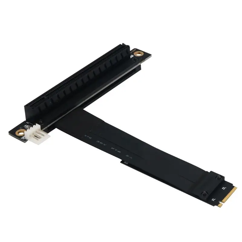 32G/bps PCI e 3 0 16x до M2 M.2 NVMe Key M 2230 2242 2260 2280 Riser Card Gen3.0 винт|Компьютерные кабели и разъемы|