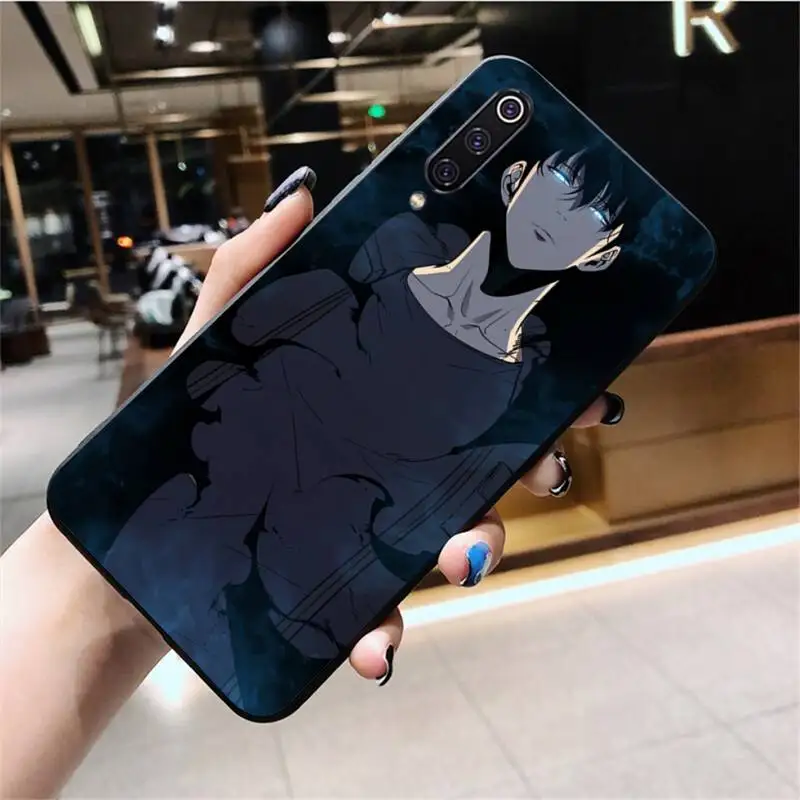 Anime Solo San Bằng Sung Jin Woo Khách Hàng Điện Thoại Ốp Lưng Cho Huawei Nova 6se 7 7pro 7se Danh Dự 7A 8A 7C prime2019 huawei pu case