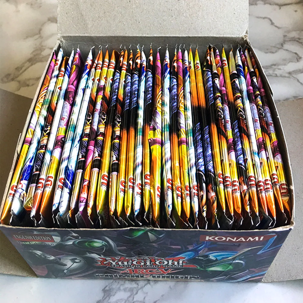 Takara Tomy 288 шт. Yu Gi Oh английские карты настольная игра детские игральные коллекция