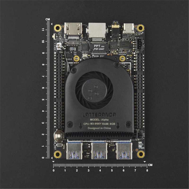 AiSpark LattePanda Alpha 800 s/864 s-крошечное конечное устройство Windows/Linux
