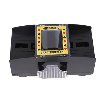 

1Pc Durable Shuffle Machine Board Game Poker Playing Cards Electric Automatic Card Game Party Entertainment