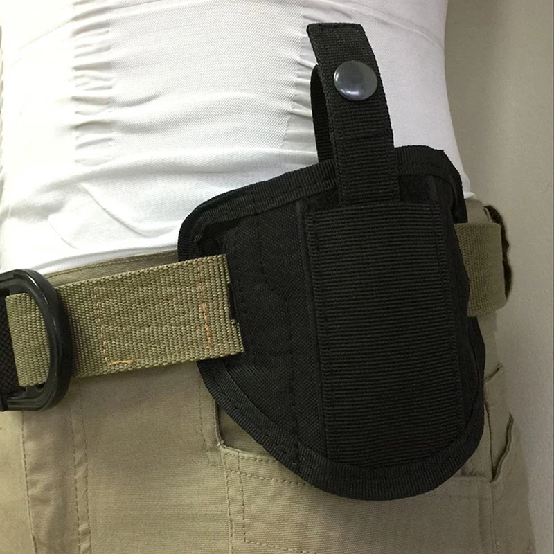 Tactical Big Glock Molle Holster Universal Pistol Airsoft Concealed Combat Military CS Waist Quick Gun Case For Shooting | Спорт и