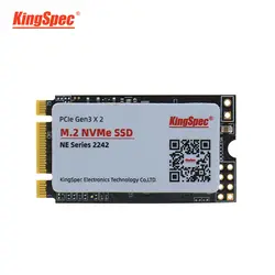 KingSpec 22x42 мм PCI-e сигнал Gen3.0x2 NVMe внутренний M.2 SSD 512 Гб жесткий диск HD SSD M2 PCIe жесткий диск для портативных ПК