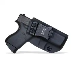 Б. Б. Ф сделать IWB KYDEX кобура на заказ подходит: Глок 43 Глок 43X пистолет кобура внутри скрытый кейс для пистолета пистолеты сумка аксессуары