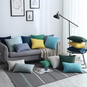 

Printed 30x50/45x45cm Pillow Case Cover Square Polyester Pillowcase Home Decorative Decorative Case Protector Slipcover