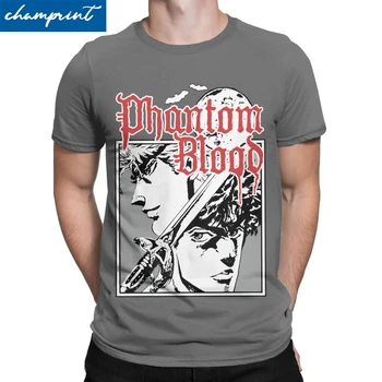 

Men's Phantom Blood T Shirt Jojos Bizarre Adventure Anime Jjba Manga Clothes Vintage Short Sleeve Tees Birthday Gift T-Shirts