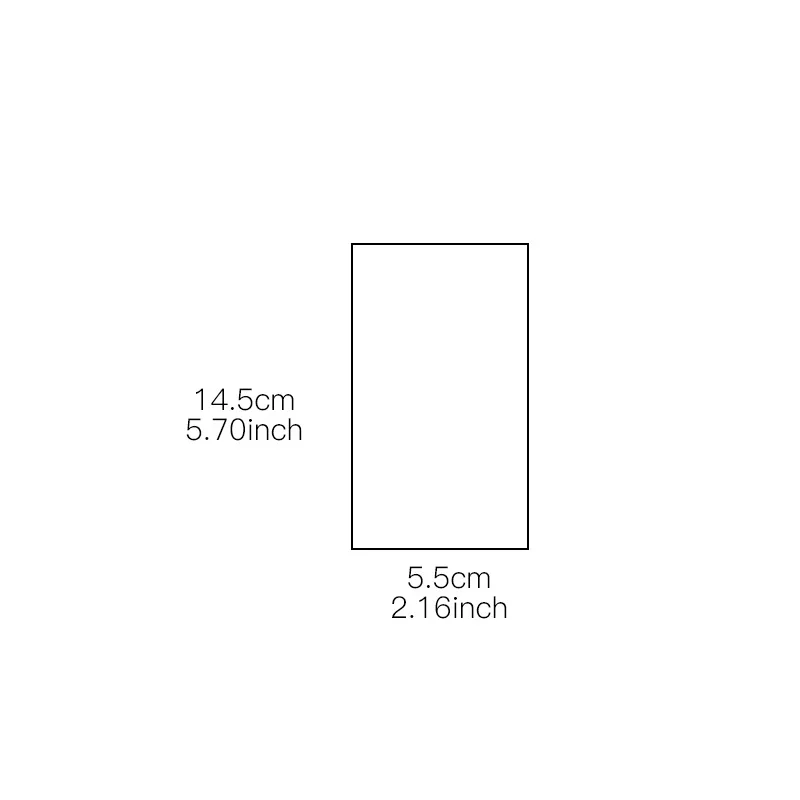 5.5x14.5 cm 50pcs 100 шт Различные биоразлагаемые нетканые мешки для питомника, сумки для выращивания растений, тканевые сумки для выращивания рассады - Цвет: 5.5x14.5 cm 50pcs