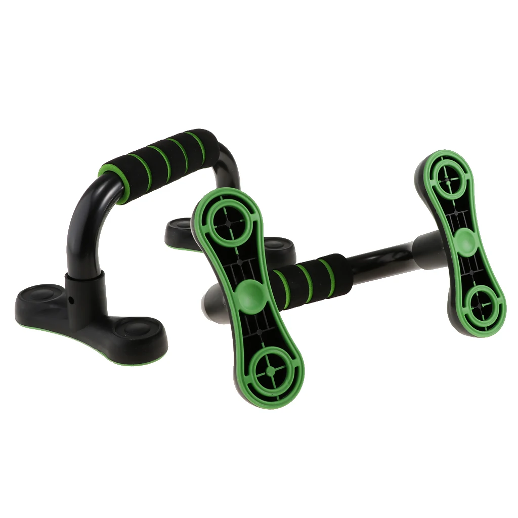Sturdy Steel Push Up Bars Stand Handle Bodybuilding Trainer Chest & Arms Exercising Tool for Women Men