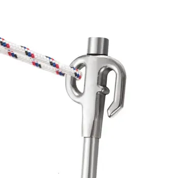 

Replacement 360° Swivel Dog Tie Out Stake Tent Nail Heavy Dog Yard Rust Proof