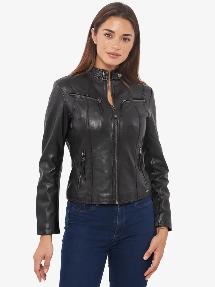 Vainas European Brand Women Genuine Leather Jacket For Women Real