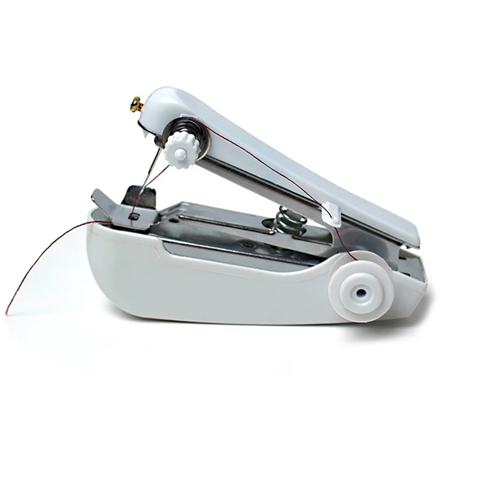 Мини швейная машина портативный ручной стежок ткань удобный инструмент для рукоделия DIY HKS99