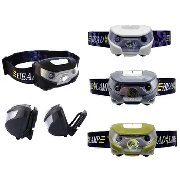 

New Bright Life Waterproof Head Torch Headlight LED USB Rechargeable Headlamp Fish Outdoor Head Lamp ABS Headlamp