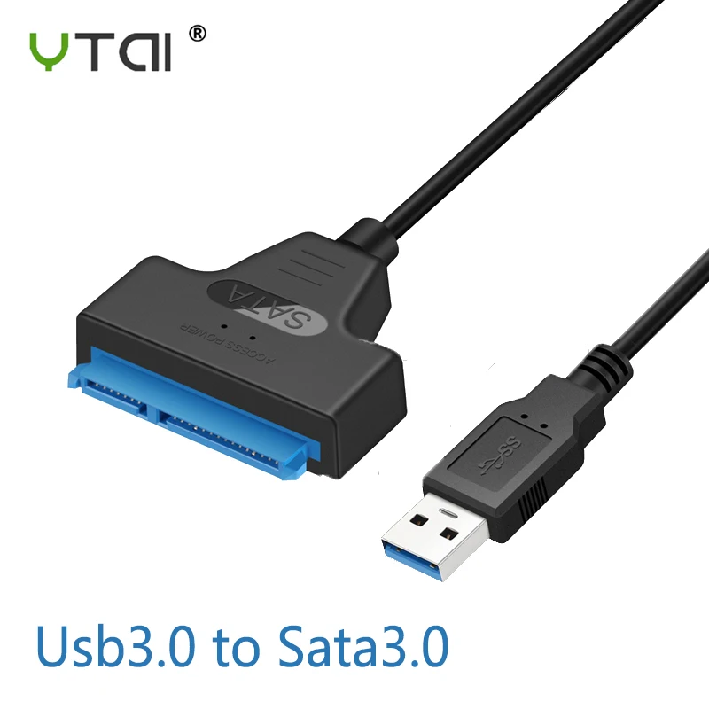 USB3.0 SATA 7 + 15Pin адаптер конвертер кабель для 2,5 inch HDD кабель для жесткого диска диск компьютера кабельные разъемы