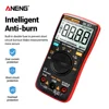 Digital Multimeter AN8008 9999 Counts Transistor True RMS Tester  Auto Electrical Testers Voltage capacitor Power Meters  Test 4