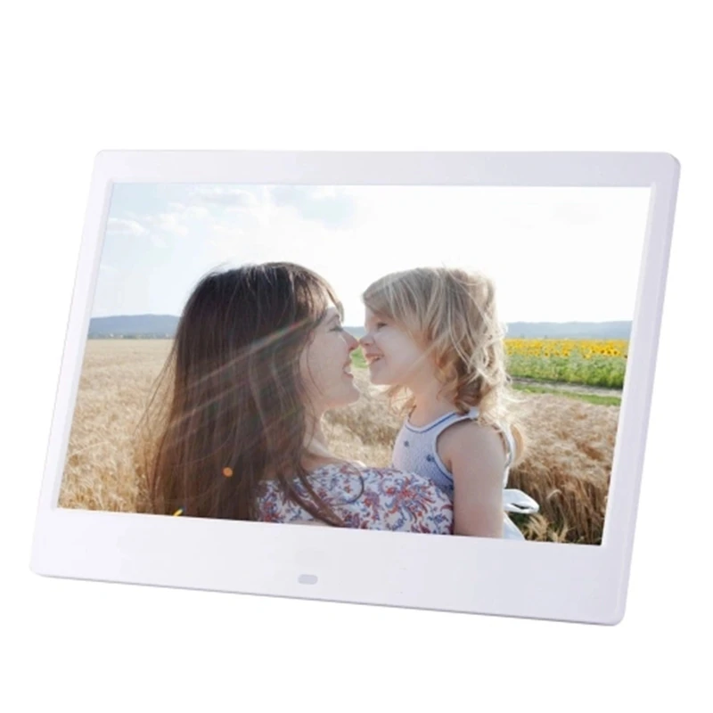 SJD-1303IPS 13.3 Inch Photo Frame 1920 x 1080 HD Screen Desktop Album Display Image MP4 Video MP3 Audio Clock Calendar Functions