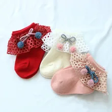 Cheap Baby Socks Cute Lace Flowers Bow Newborn Baby Socks Cotton Princess Girls Socks Cheap Baby Socks Cute Lace Flowers Bow Newborn Baby Socks Cotton Princess Girls Socks