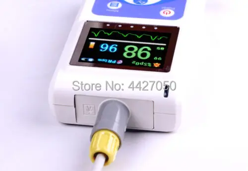 В Оман FDA Ручной портативный Пульсоксиметр Spo2 Pr монитор сердечного ритма программное обеспечение USB