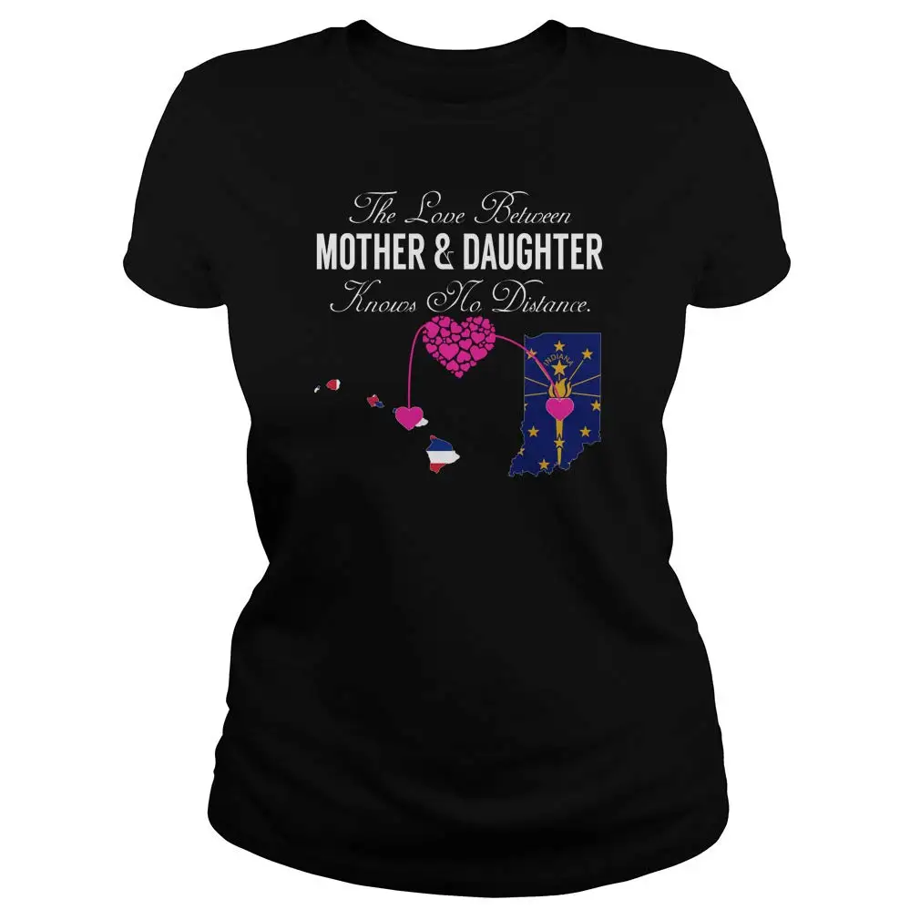 Love Between Mother & Daughter FGHFG Hawaii Indiana TFGHFG Shirt |