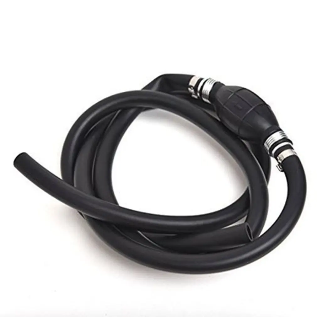 Auto Car Hand Manual PVC Fuel Line Oil Water Liquid Transfer Pump Tube Primer Gas Petrol Pumps Fuel Pump