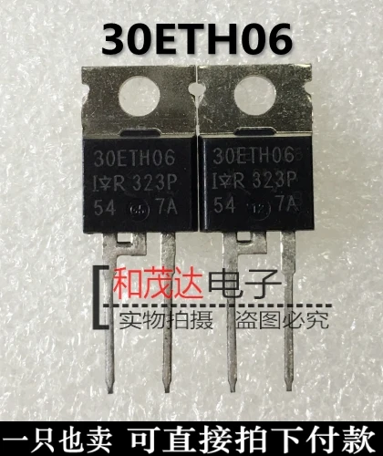 5 шт/30ETH06 600V30A 30ETH06PBF TO-220