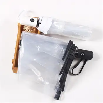 

Transparent Umbrella Automatic Manual umbrella Three Folding Women Umbrellas Windproof Children's Compact windproof