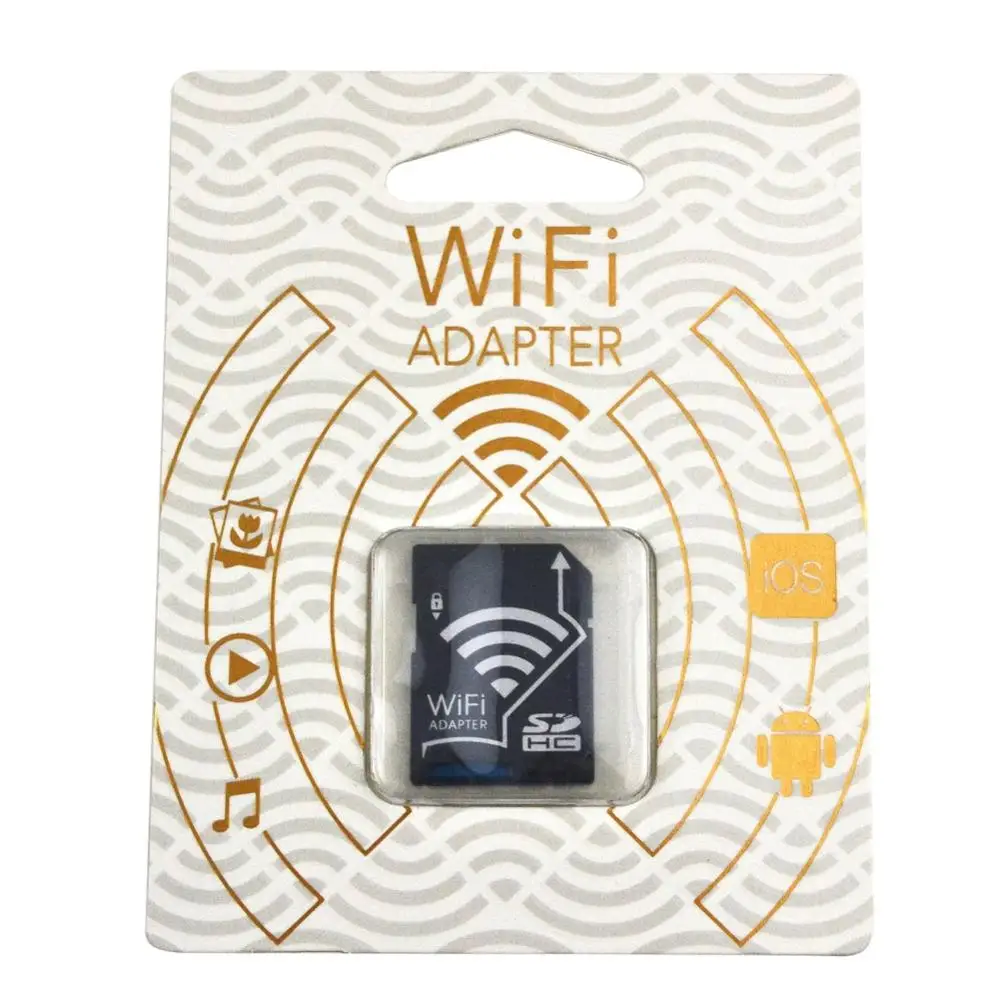 SDHC карта адаптер Micro SD MicroSD TF конвертер для камеры wifi передача беспроводной Поддержка 8 ГБ 16 ГБ 32 ГБ Высокое качество