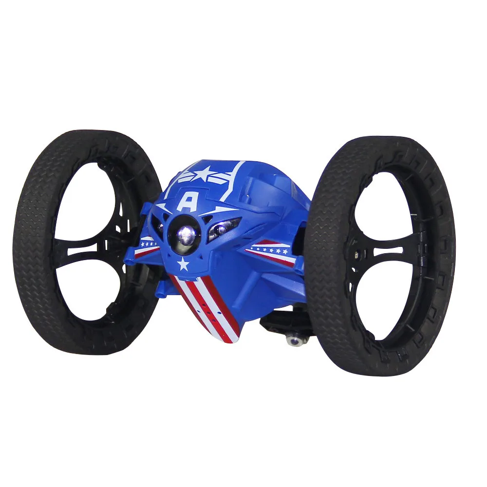 

RC Car 360° rotation Bounce Car Remote Control bouncer 80cm High Jumping Car Radio Controlled Cars Machine LED Toys Kids Gift