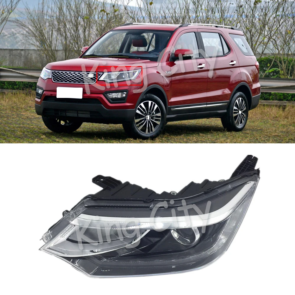 CAPQX 8/10Pin Электрический для Changan CX70, передний головной светильник, Головной фонарь, головной светильник, фара в сборе