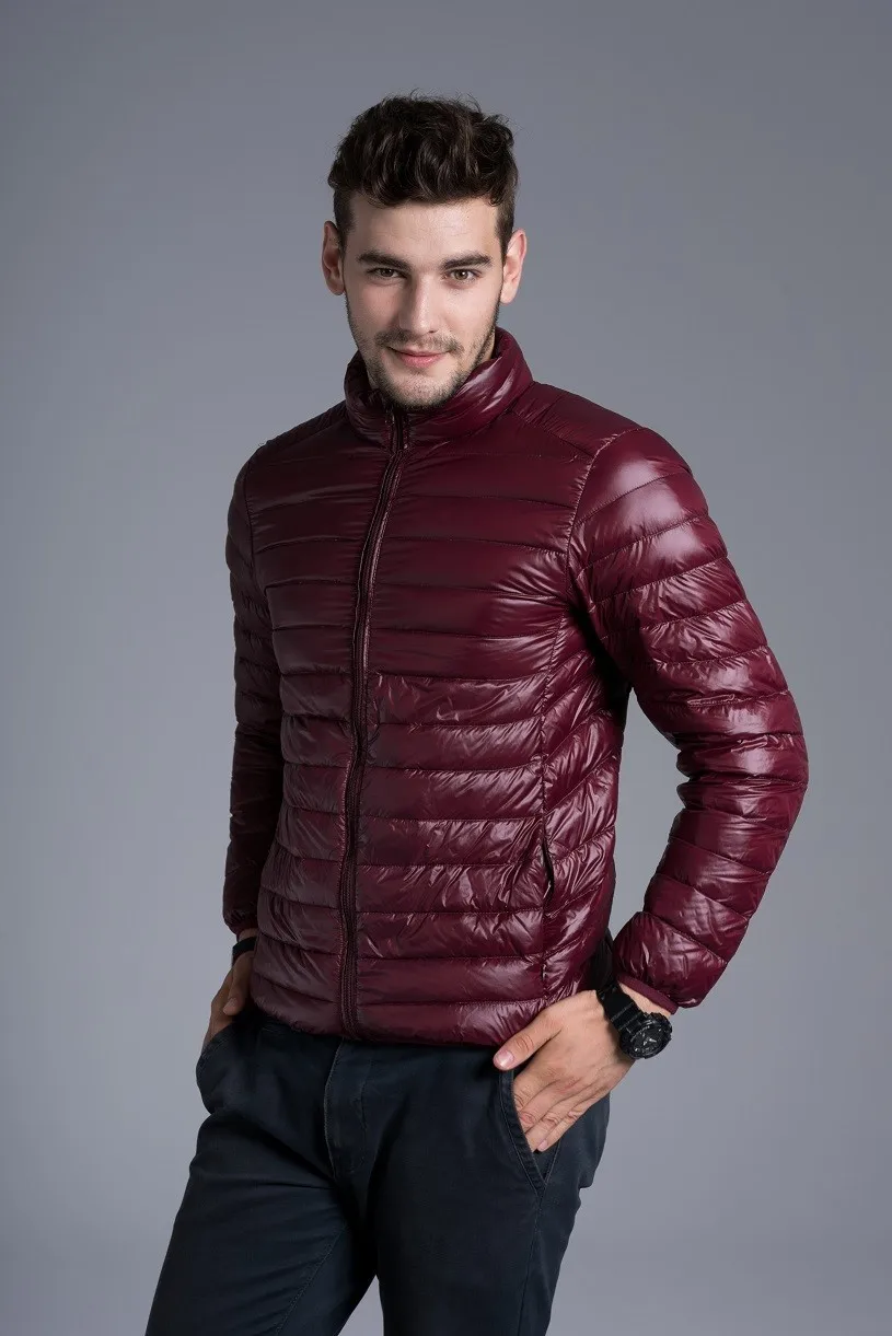 leve fino pato branco para baixo jaquetas 4xl