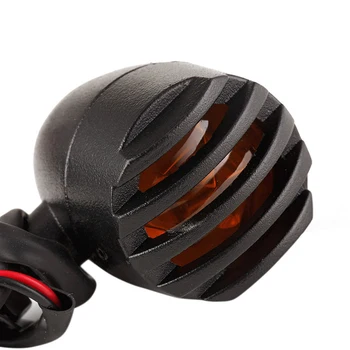 

4pcs LED Yellow Motorcycle Motorbike Headlights Turn Signal Lights Low Power Consumption Durable To Use