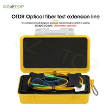 

High Quality SC APC-LC APC OTDR Launch Cable Box 500M 1KM 2KM OTDR Test extension line single mode optical fiber tester