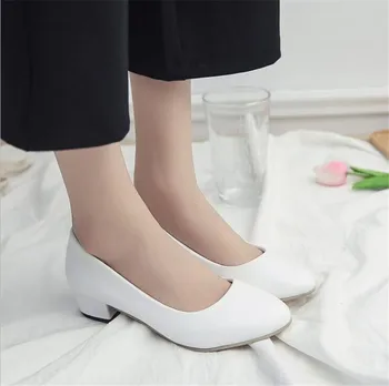 

YELLOCA 2020 Spring version deep a001 leather leather Simple fashion shoes big size KZ01111