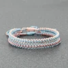 2pcs Tibetan Buddhist Bracelets Multicolor Rope Chain Braided Lucky Thread Handmade Knot Bracelet & Bangle for Women Men Jewelry ► Photo 3/6