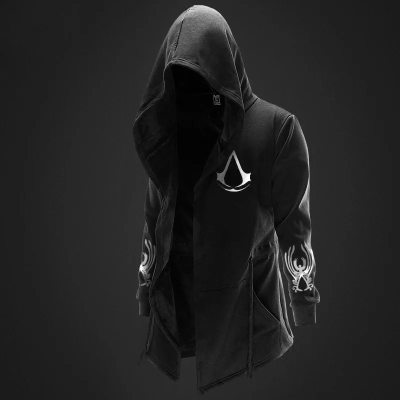 ZOGAA new 5 colors Assassin Master hoodie men's hooded hooded jacket men's hooded jacket large size S-4XL hoodie men harajuku ZOGAA new 5 colors Assassin Master hoodie men's hooded hooded jacket men's hooded jacket large size S-4XL hoodie men harajuku