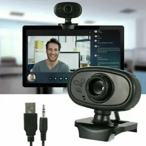 

USB 2.0 Webcam 720P HD Web Camera With Built-in Microphone USB Plug Web Cam For PC Computer Mac Laptop Desktop