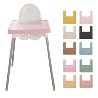 Children's High Chair Placemat All-inclusive Silicone Table Mat Baby Feeding Accessories Leakproof Easy To Clean BPA Free 1