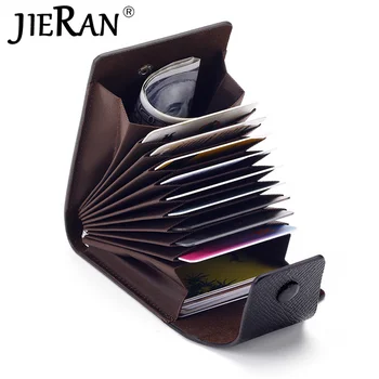 

Luxury ID Badge Holder Male Card Wallet Credit Card Holder Multi-function Cards Bag Bank Cards Case Business Cardholder for Men