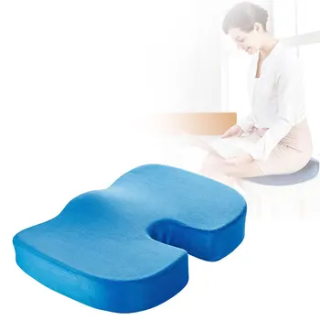 

Chair Seat Cushion U-Shaped Memory Foam Fits Buttocks Curve Massage Pad Pregnant Woman Cushion Office Car Unisex Seat Cushion