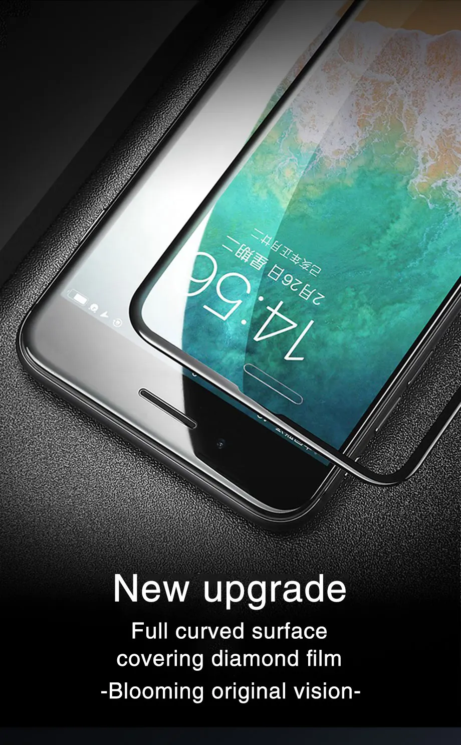 200D защитное закаленное стекло для iPhone 6, 6s, 7, 8 Plus, X, Защитное стекло для экрана с мягким краем, изогнутое на iPhone 11 PRO, XR, XS MAX