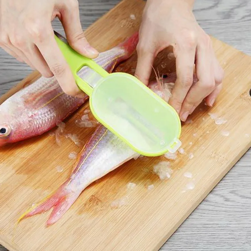 

Multipurpose Home Kitchen Fish Scaler Cooking Tool Fish Scraper Kill Fish With Knife Machine Eco-Friendly