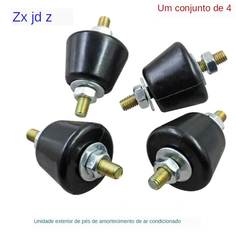 condicionado amortecedor pés ar condicionado unidade ao ar livre absorção de choque