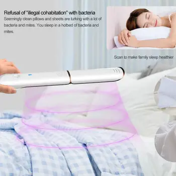 

Portable USB Rechargeable Ultraviolet Disinfection Lamp Handheld Folding Household Travel Small Sterilization Lamp